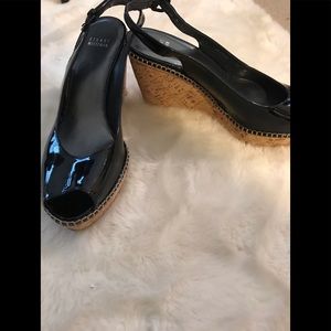 Stuart Weiztman Patent Open Toe Wedges